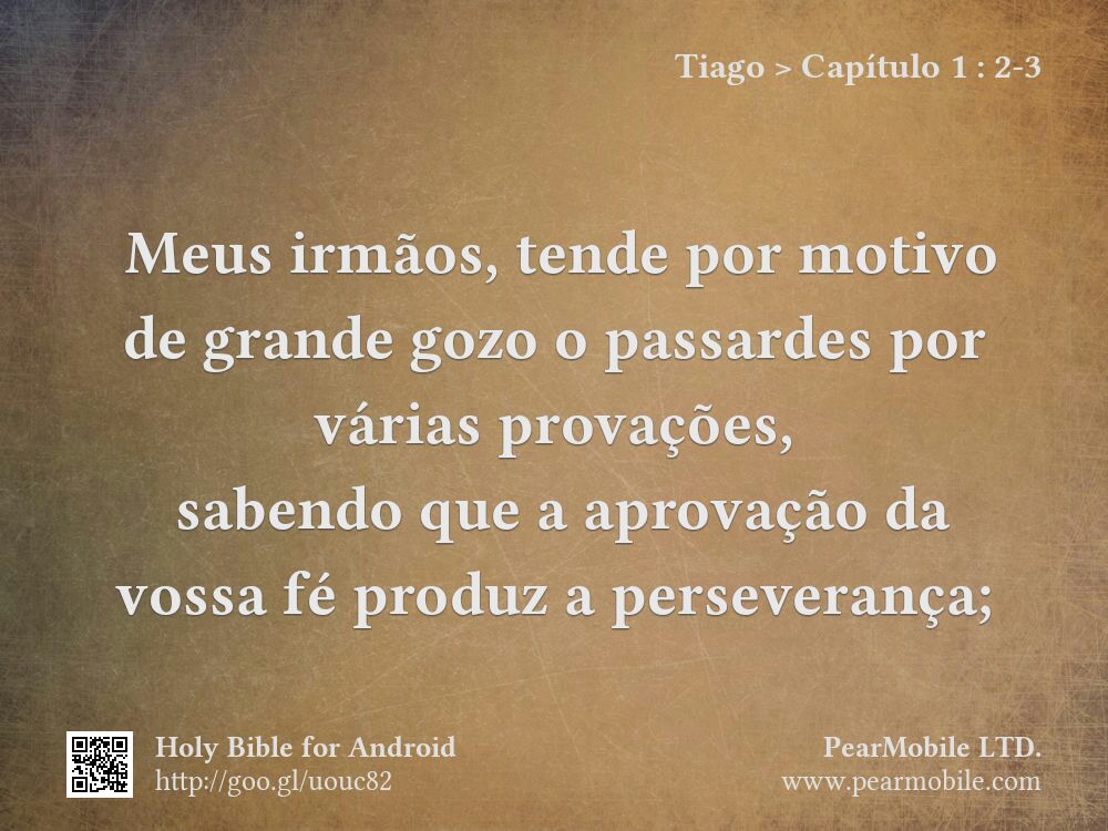 Tiago, Capítulo 1:2-3